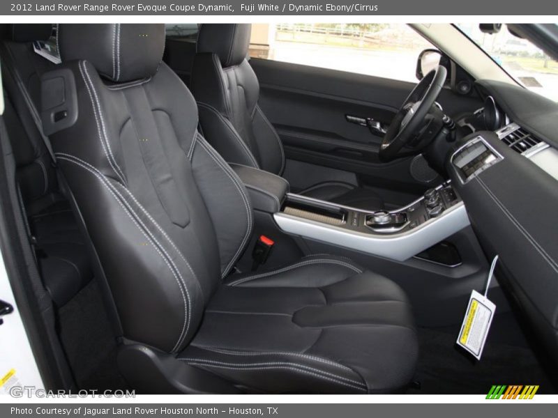  2012 Range Rover Evoque Coupe Dynamic Dynamic Ebony/Cirrus Interior