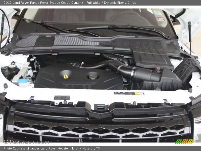 Fuji White / Dynamic Ebony/Cirrus 2012 Land Rover Range Rover Evoque Coupe Dynamic