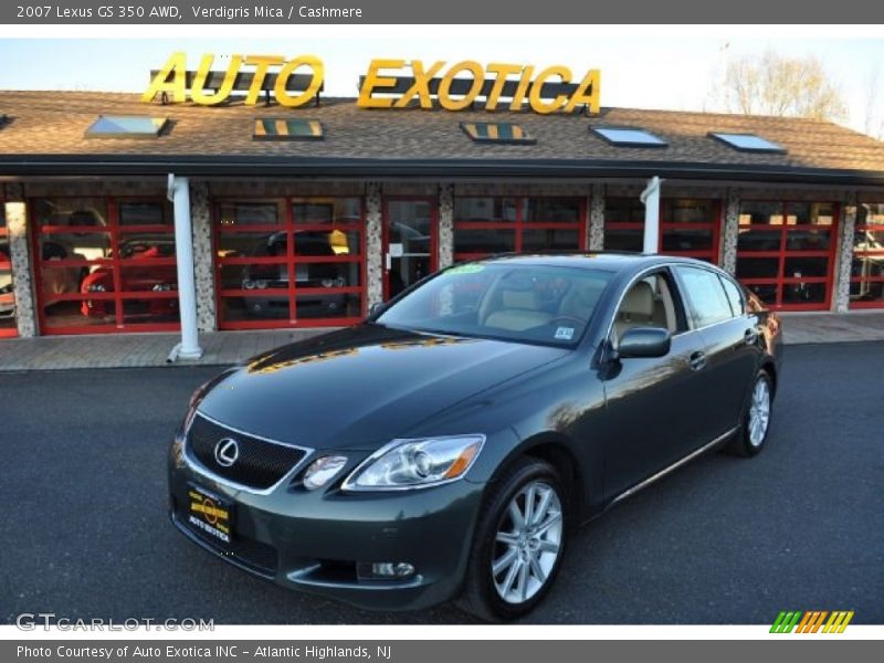 Verdigris Mica / Cashmere 2007 Lexus GS 350 AWD