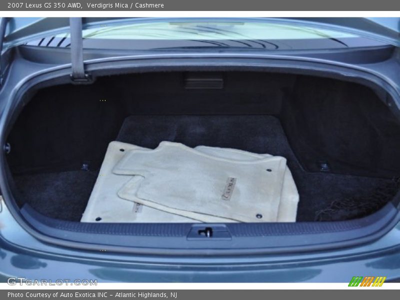 Verdigris Mica / Cashmere 2007 Lexus GS 350 AWD