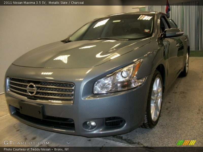 Metallic Slate / Charcoal 2011 Nissan Maxima 3.5 SV