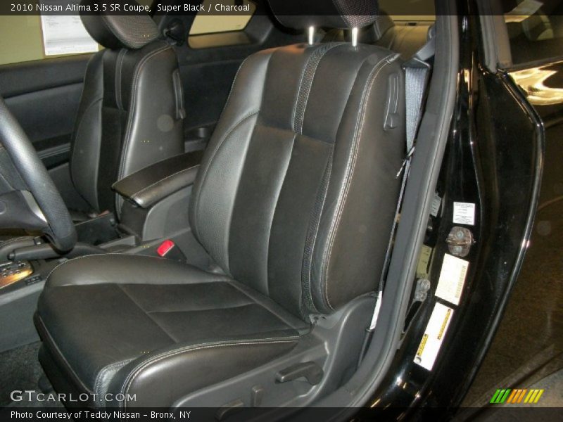 Super Black / Charcoal 2010 Nissan Altima 3.5 SR Coupe