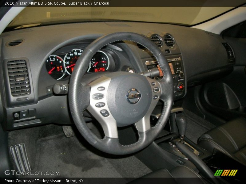Super Black / Charcoal 2010 Nissan Altima 3.5 SR Coupe
