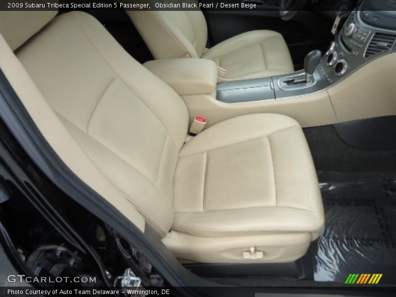 Obsidian Black Pearl / Desert Beige 2009 Subaru Tribeca Special Edition 5 Passenger