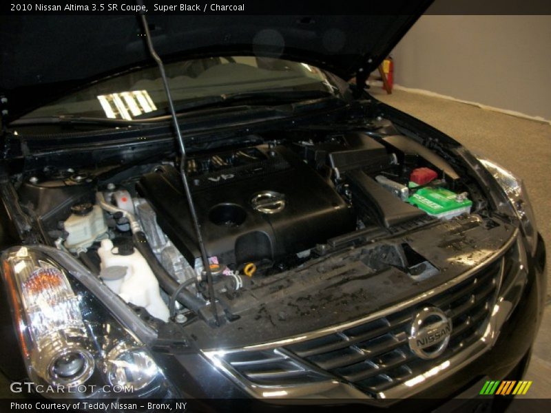 Super Black / Charcoal 2010 Nissan Altima 3.5 SR Coupe