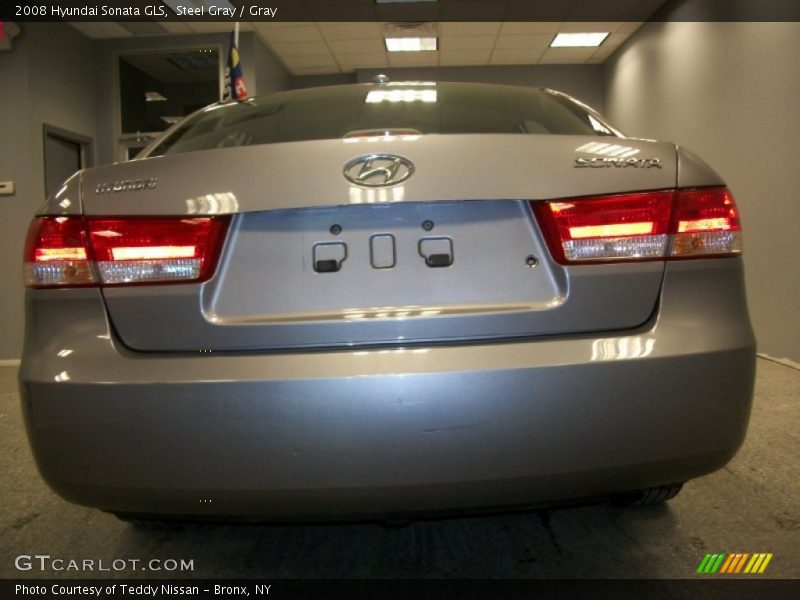 Steel Gray / Gray 2008 Hyundai Sonata GLS