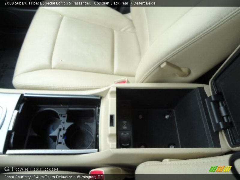Obsidian Black Pearl / Desert Beige 2009 Subaru Tribeca Special Edition 5 Passenger