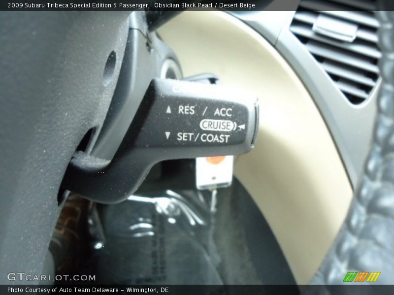 Obsidian Black Pearl / Desert Beige 2009 Subaru Tribeca Special Edition 5 Passenger