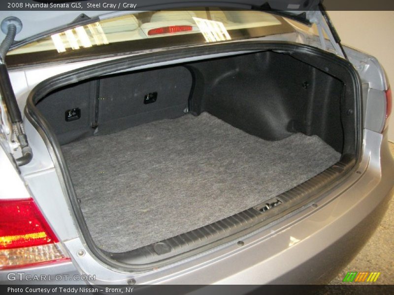 Steel Gray / Gray 2008 Hyundai Sonata GLS