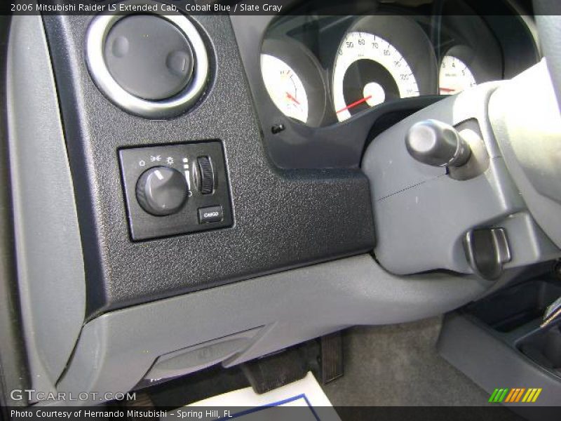 Cobalt Blue / Slate Gray 2006 Mitsubishi Raider LS Extended Cab