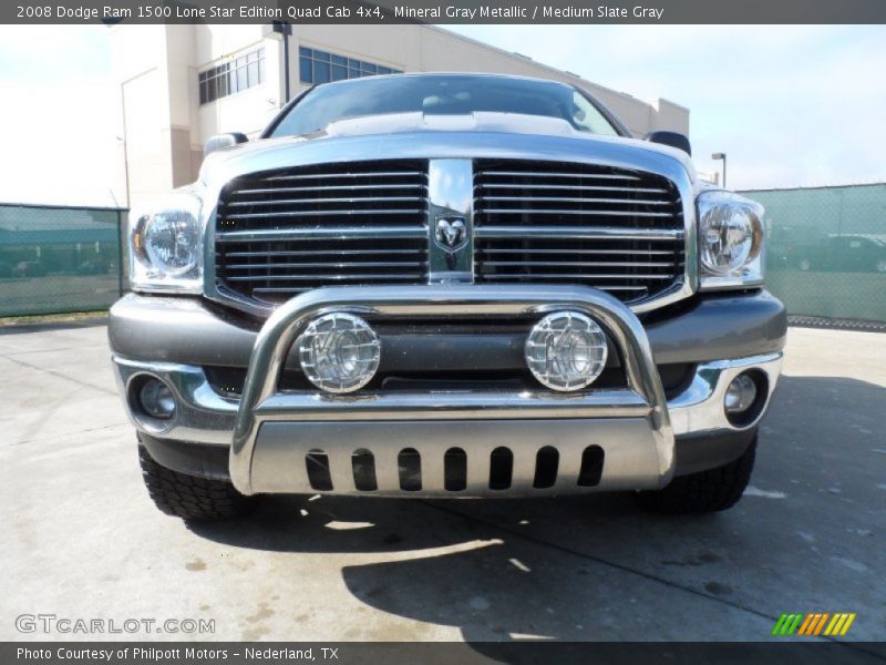 Mineral Gray Metallic / Medium Slate Gray 2008 Dodge Ram 1500 Lone Star Edition Quad Cab 4x4