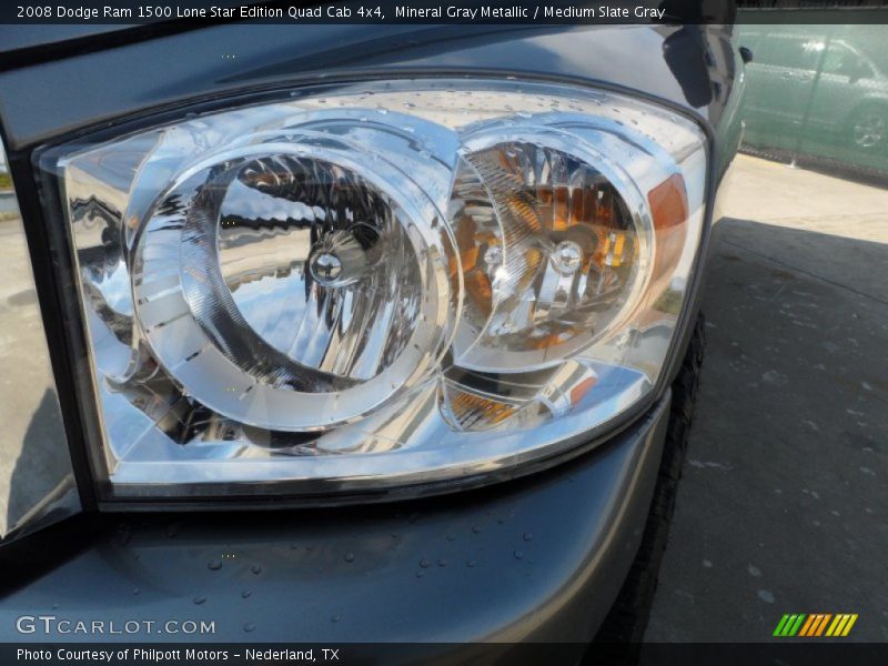 Mineral Gray Metallic / Medium Slate Gray 2008 Dodge Ram 1500 Lone Star Edition Quad Cab 4x4