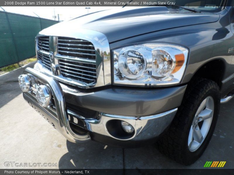 Mineral Gray Metallic / Medium Slate Gray 2008 Dodge Ram 1500 Lone Star Edition Quad Cab 4x4