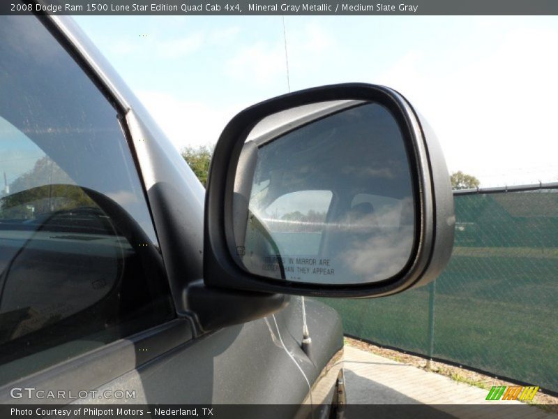 Mineral Gray Metallic / Medium Slate Gray 2008 Dodge Ram 1500 Lone Star Edition Quad Cab 4x4