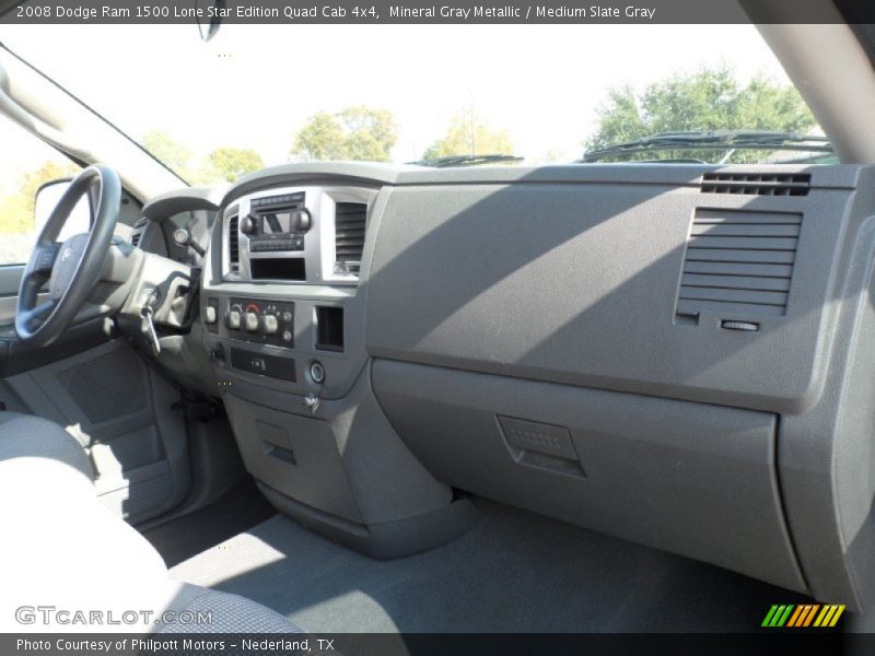 Mineral Gray Metallic / Medium Slate Gray 2008 Dodge Ram 1500 Lone Star Edition Quad Cab 4x4