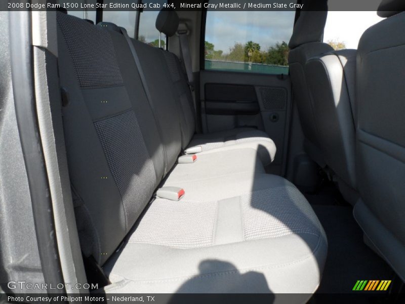 Mineral Gray Metallic / Medium Slate Gray 2008 Dodge Ram 1500 Lone Star Edition Quad Cab 4x4