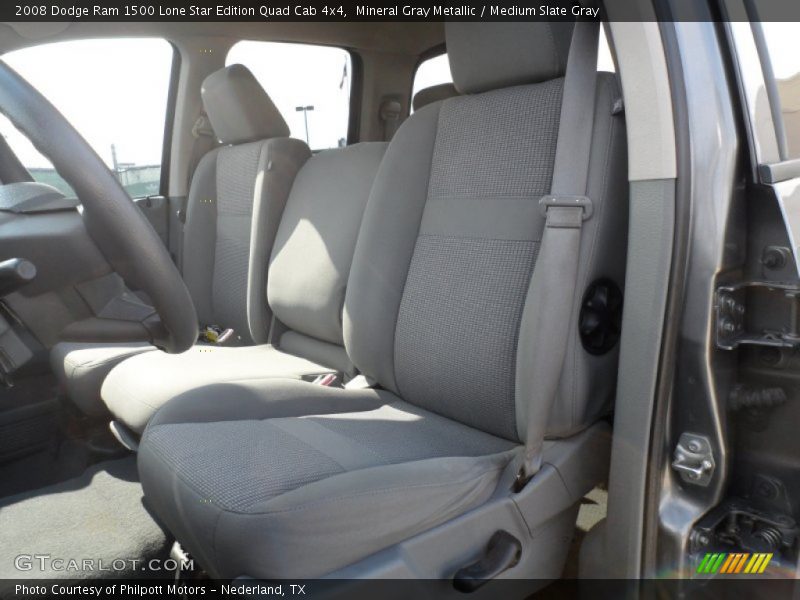 Mineral Gray Metallic / Medium Slate Gray 2008 Dodge Ram 1500 Lone Star Edition Quad Cab 4x4