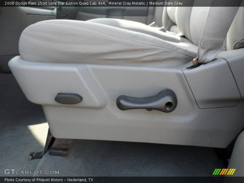 Mineral Gray Metallic / Medium Slate Gray 2008 Dodge Ram 1500 Lone Star Edition Quad Cab 4x4