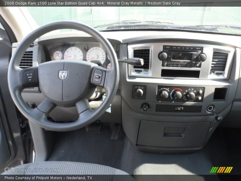 Mineral Gray Metallic / Medium Slate Gray 2008 Dodge Ram 1500 Lone Star Edition Quad Cab 4x4