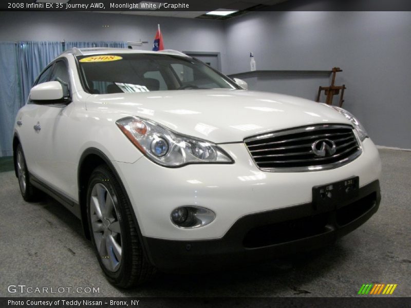 Moonlight White / Graphite 2008 Infiniti EX 35 Journey AWD