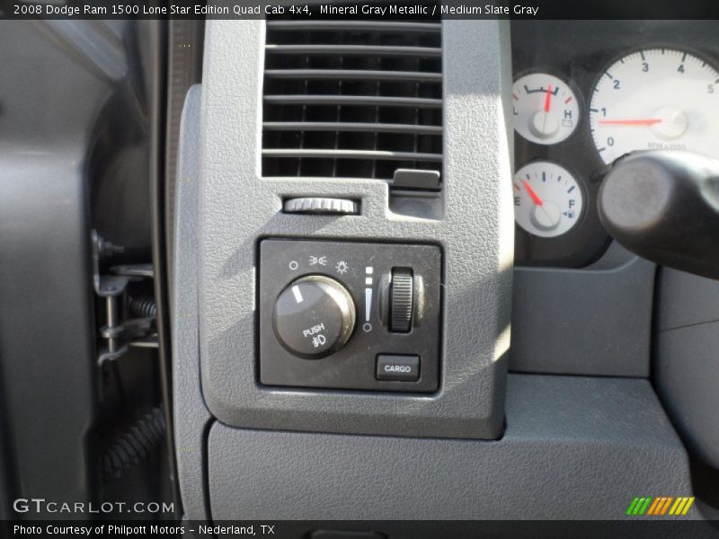 Mineral Gray Metallic / Medium Slate Gray 2008 Dodge Ram 1500 Lone Star Edition Quad Cab 4x4