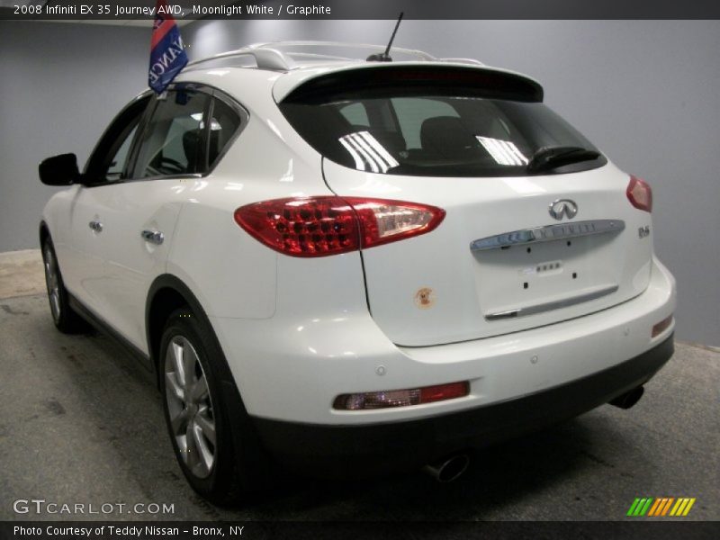 Moonlight White / Graphite 2008 Infiniti EX 35 Journey AWD