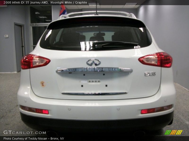 Moonlight White / Graphite 2008 Infiniti EX 35 Journey AWD