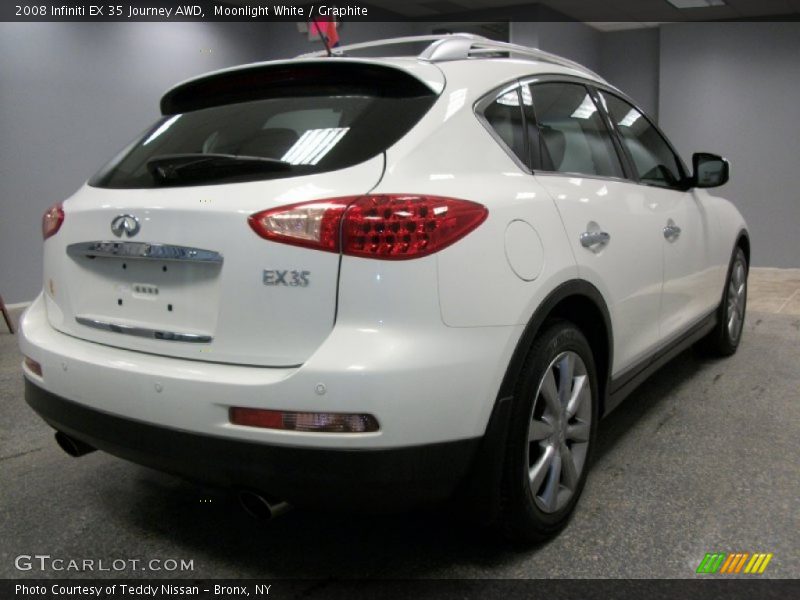 Moonlight White / Graphite 2008 Infiniti EX 35 Journey AWD