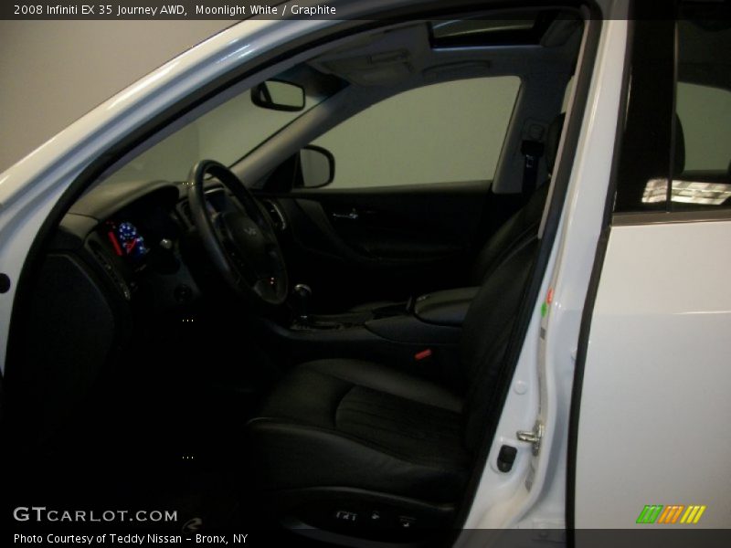 Moonlight White / Graphite 2008 Infiniti EX 35 Journey AWD