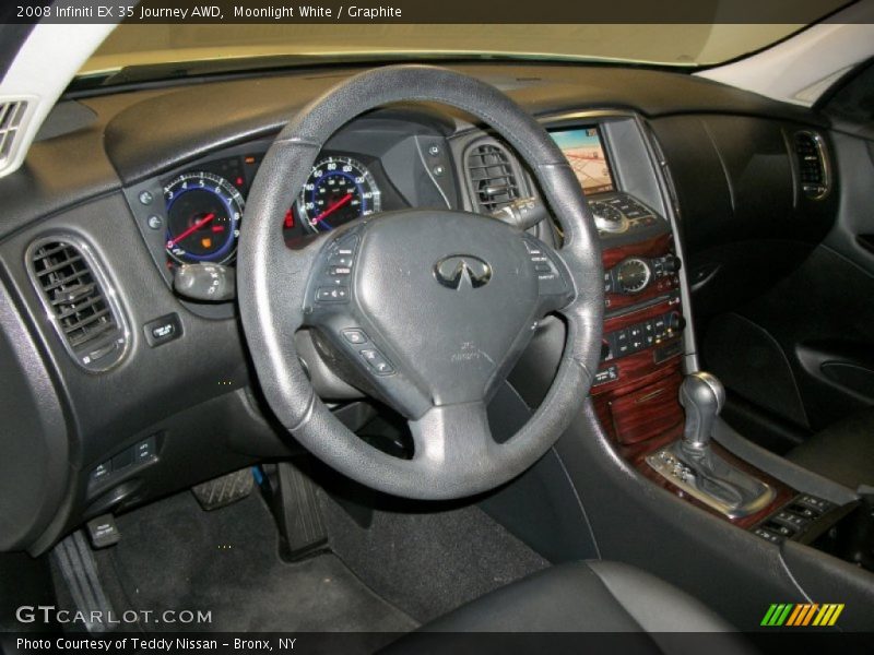Moonlight White / Graphite 2008 Infiniti EX 35 Journey AWD