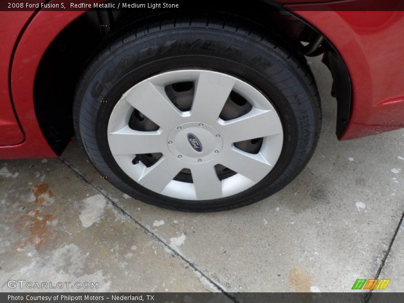 Redfire Metallic / Medium Light Stone 2008 Ford Fusion S