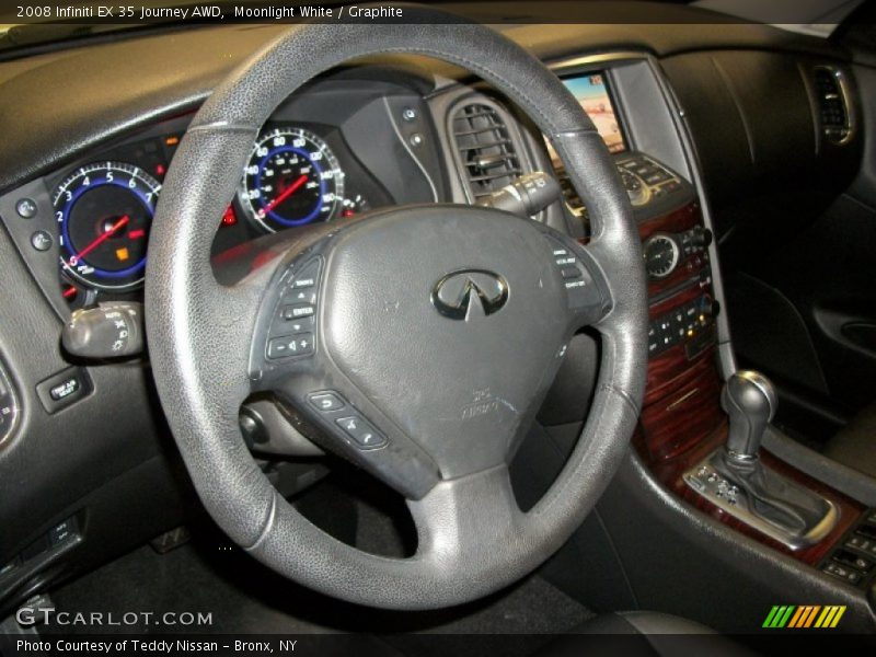 Moonlight White / Graphite 2008 Infiniti EX 35 Journey AWD