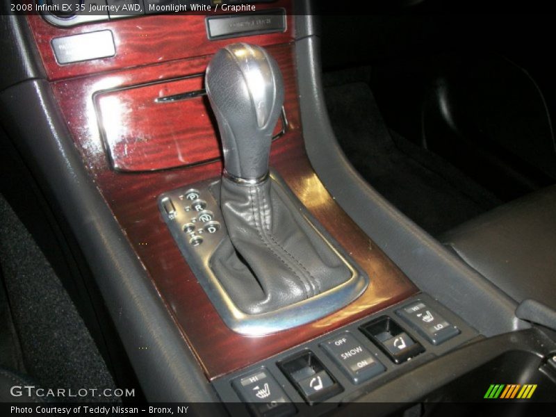 Moonlight White / Graphite 2008 Infiniti EX 35 Journey AWD