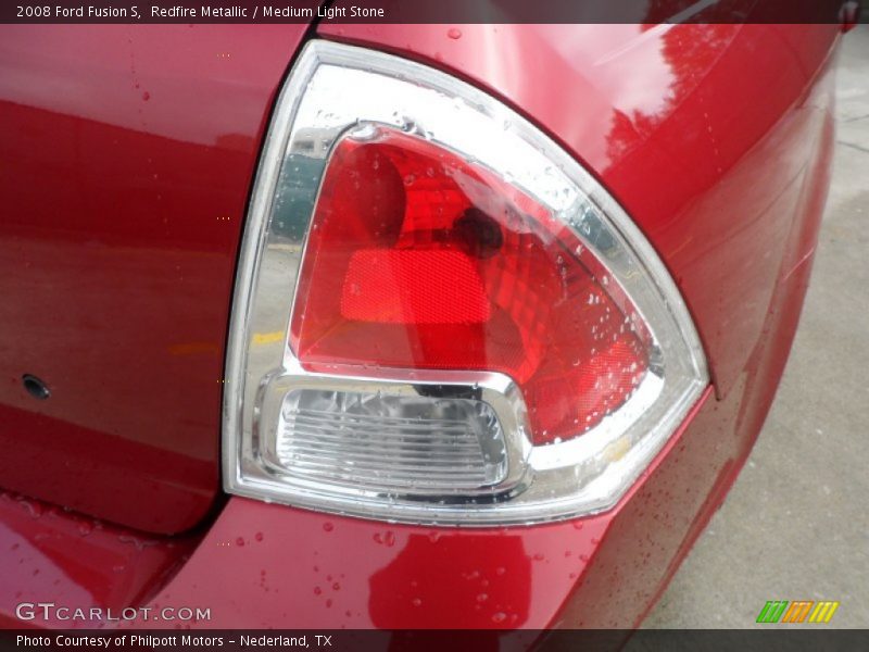 Redfire Metallic / Medium Light Stone 2008 Ford Fusion S