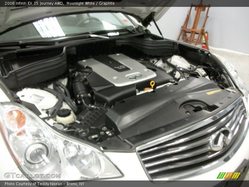 Moonlight White / Graphite 2008 Infiniti EX 35 Journey AWD