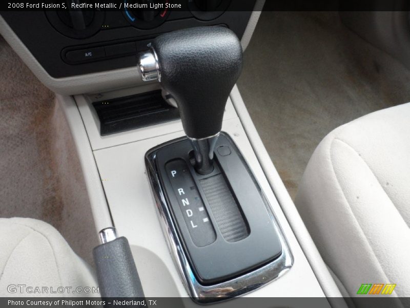 Redfire Metallic / Medium Light Stone 2008 Ford Fusion S
