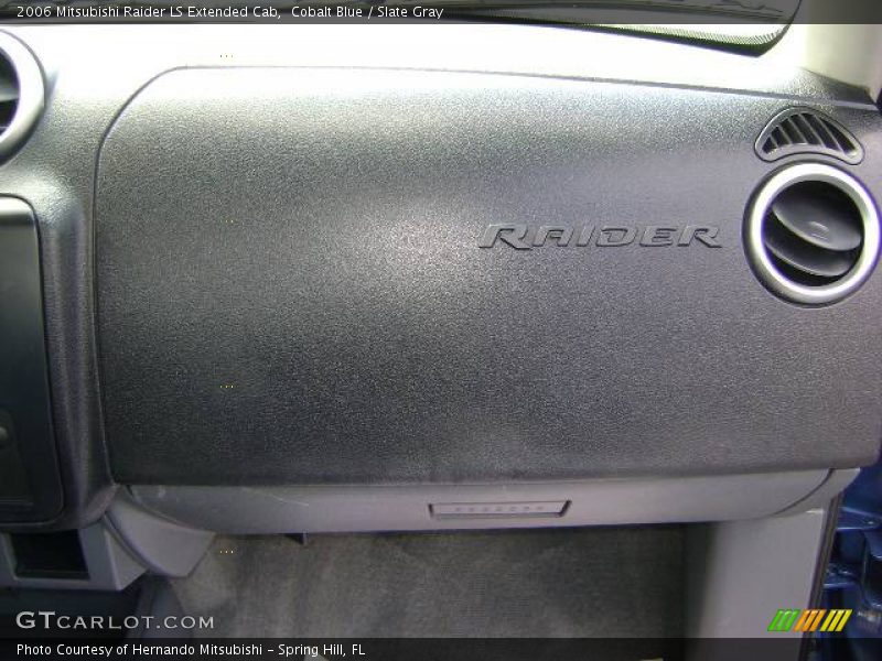 Cobalt Blue / Slate Gray 2006 Mitsubishi Raider LS Extended Cab