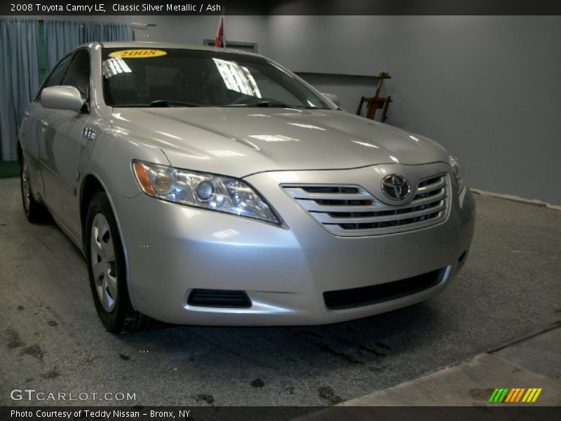 Classic Silver Metallic / Ash 2008 Toyota Camry LE