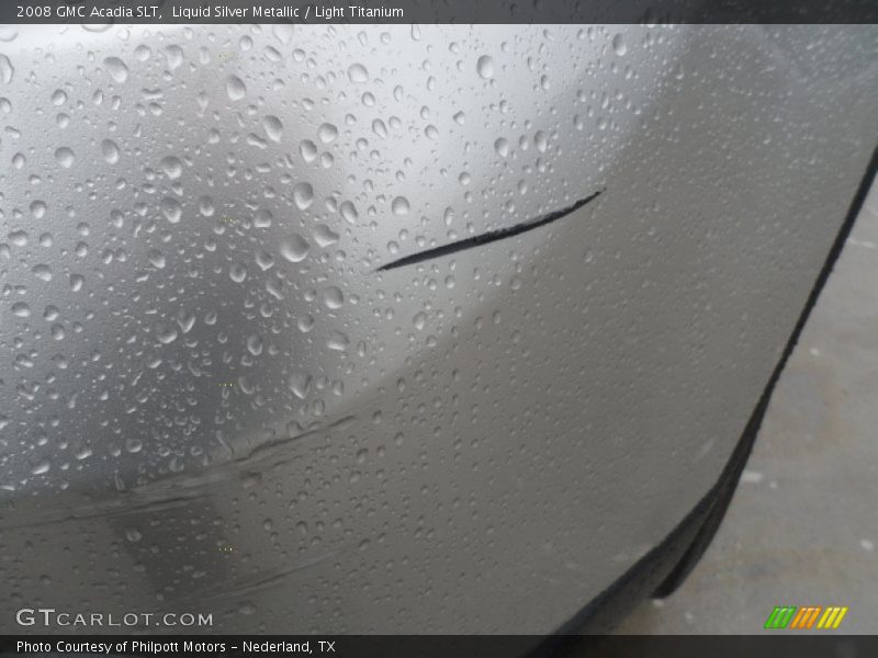 Liquid Silver Metallic / Light Titanium 2008 GMC Acadia SLT