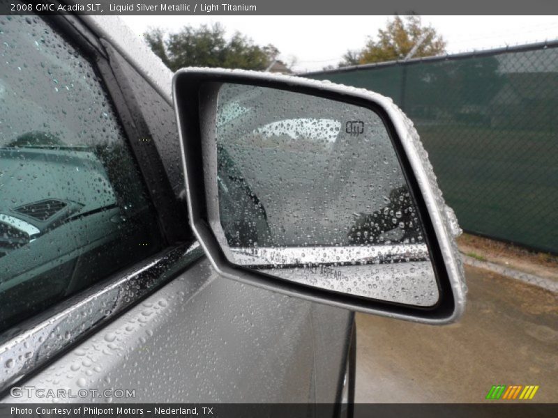 Liquid Silver Metallic / Light Titanium 2008 GMC Acadia SLT