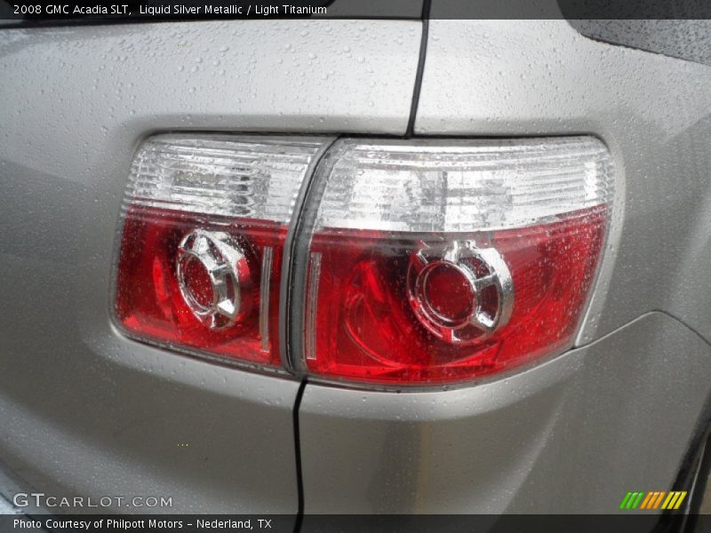 Liquid Silver Metallic / Light Titanium 2008 GMC Acadia SLT