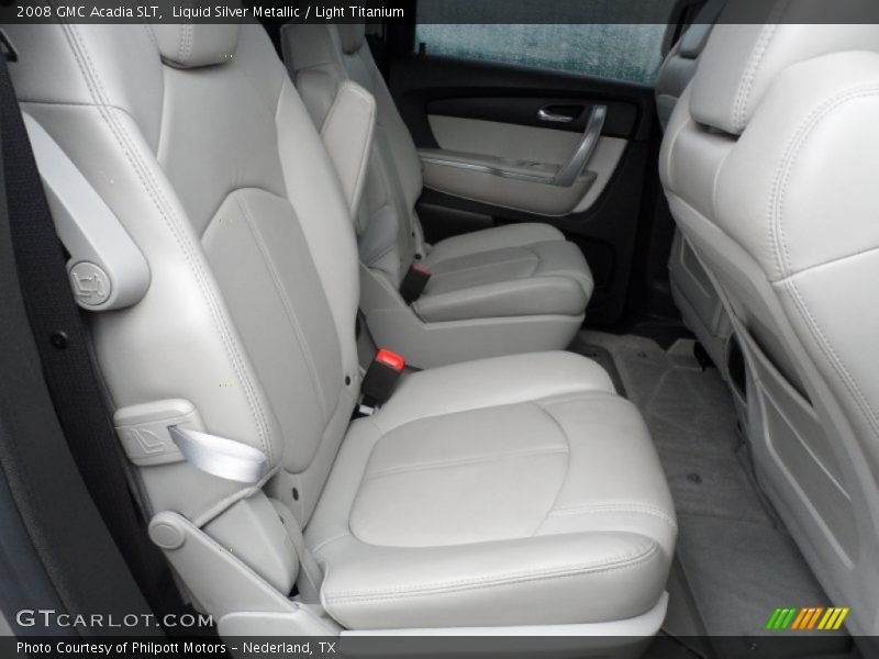 Liquid Silver Metallic / Light Titanium 2008 GMC Acadia SLT