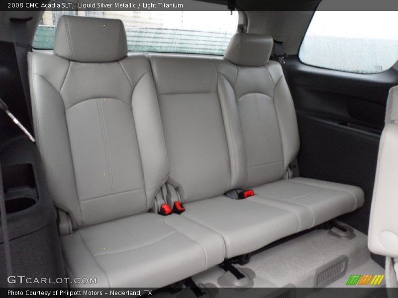 Liquid Silver Metallic / Light Titanium 2008 GMC Acadia SLT