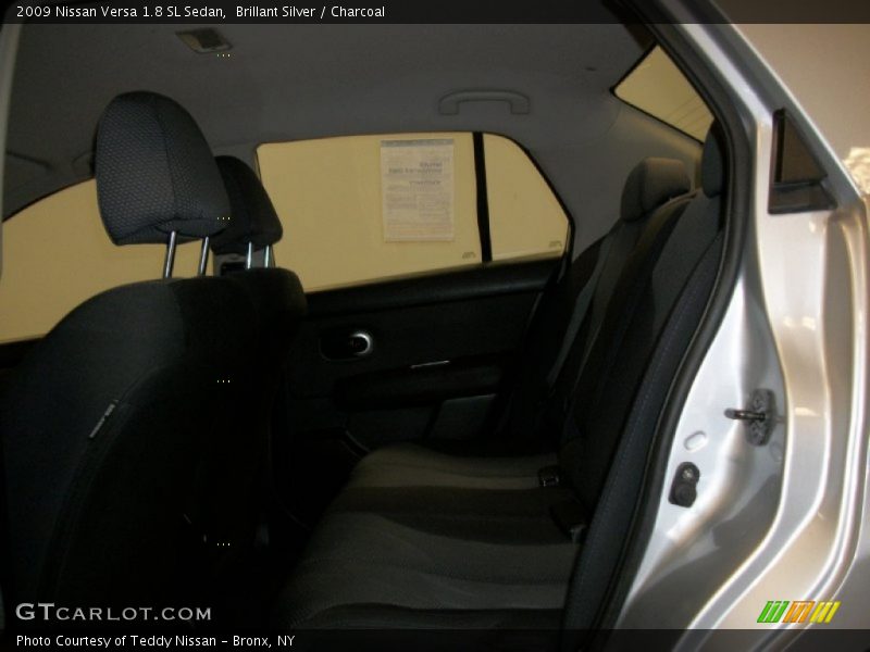 Brillant Silver / Charcoal 2009 Nissan Versa 1.8 SL Sedan