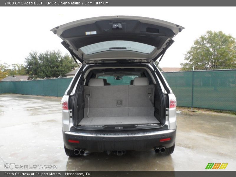 Liquid Silver Metallic / Light Titanium 2008 GMC Acadia SLT