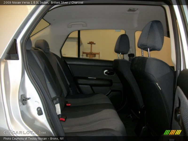 Brillant Silver / Charcoal 2009 Nissan Versa 1.8 SL Sedan