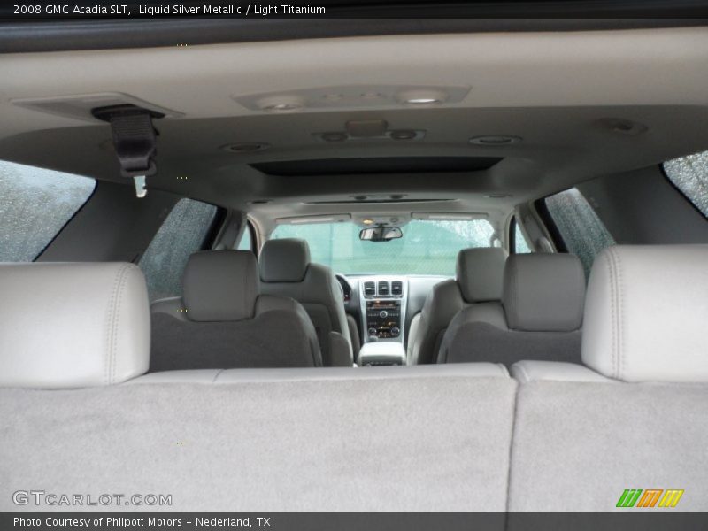 Liquid Silver Metallic / Light Titanium 2008 GMC Acadia SLT