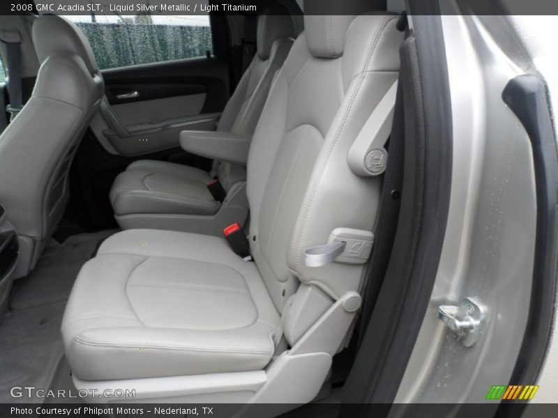 Liquid Silver Metallic / Light Titanium 2008 GMC Acadia SLT