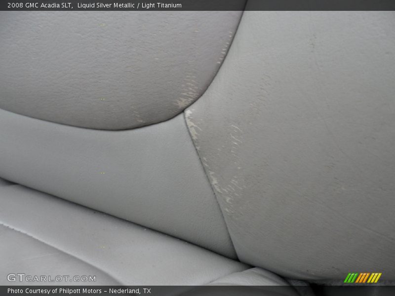 Liquid Silver Metallic / Light Titanium 2008 GMC Acadia SLT