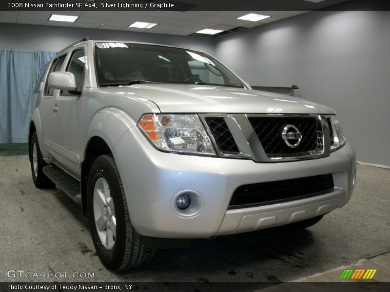 Silver Lightning / Graphite 2008 Nissan Pathfinder SE 4x4